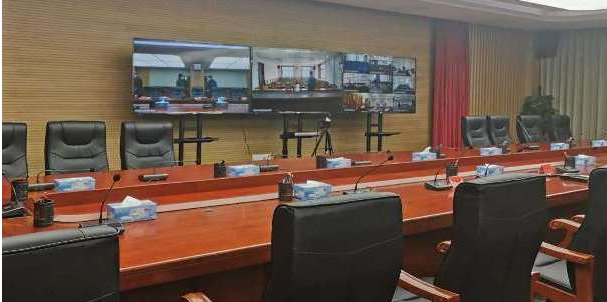 河北省住建行业视频会议系统正式启用