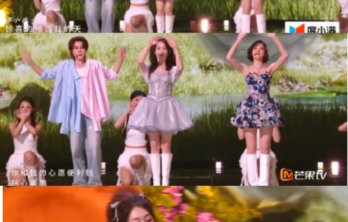 王濛和李小冉合作的《心愿便利贴》舞台具体是什么风格？