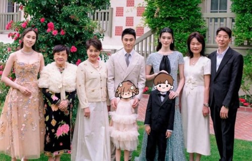何猷君大婚，梁安琪带全家成员到场，奚梦瑶父母全程低调陪伴|婚礼|女儿|豪门