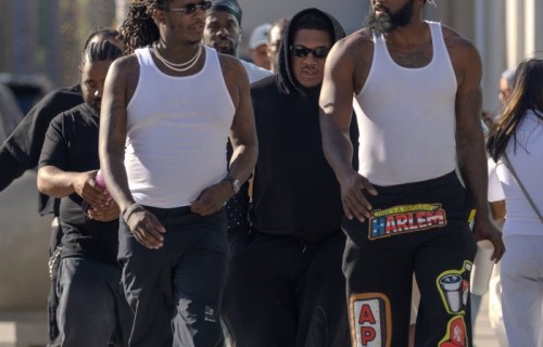 Young Thug现身洛杉矶罗迪欧大道