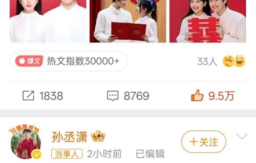 金莎孙丞潇官宣领证!相差17岁的姐弟恋,凭婚前财产公证打脸质疑