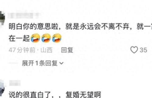 知名演员复婚登上热搜，最新回应