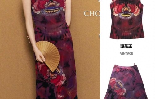 太有韵味了！欧阳娜娜中式造型，好一朵东方美人花～ 