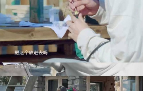 《向往的生活》张子枫、刘昊然、文淇做风铃_青春片_阳光_妹妹