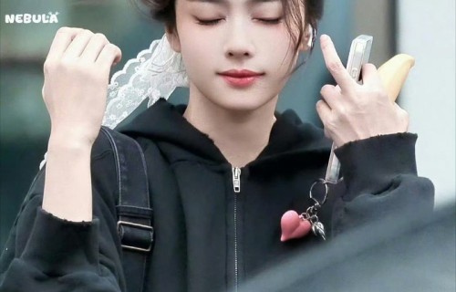 白鹿你好星期六莫离剧透丝带盘发造型亮相