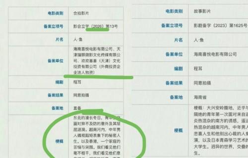王一博主演《人·鱼》全新梗概大曝光！