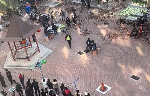 肖战新剧《小城良方》在辽宁锦州一小区拍摄?社区:剧组借用小区取景拍摄一天,肖战未参与