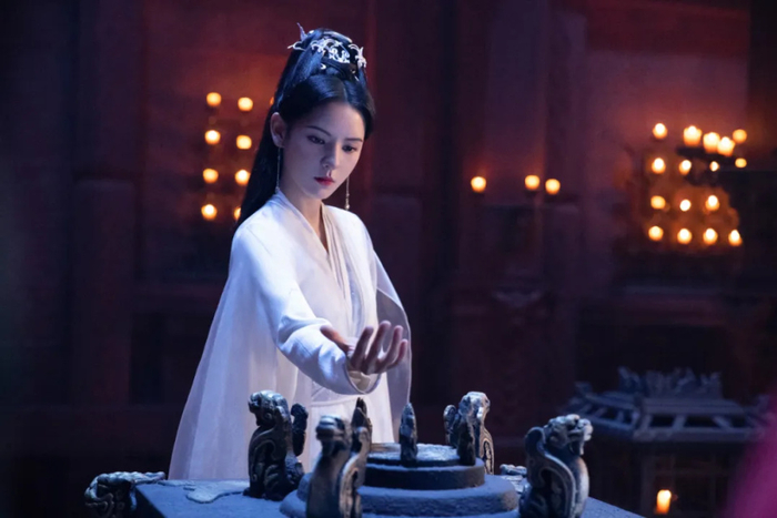 张予曦拍摄《千秋令》剧照。(图/受访者提供)